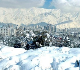 winter landscape city