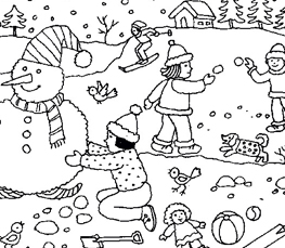 christmas coloring