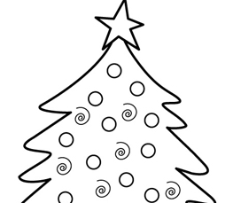 christmas tree coloring