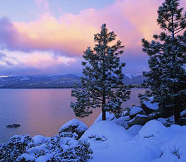 winter lake picture