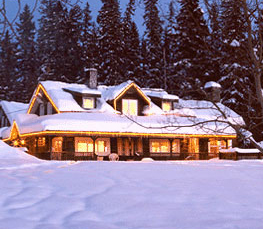 winter lodge